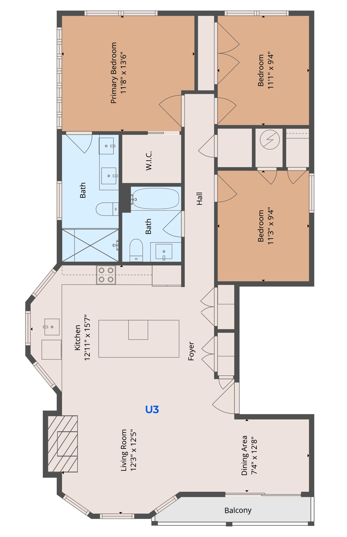 Unit 3 Floor Plan